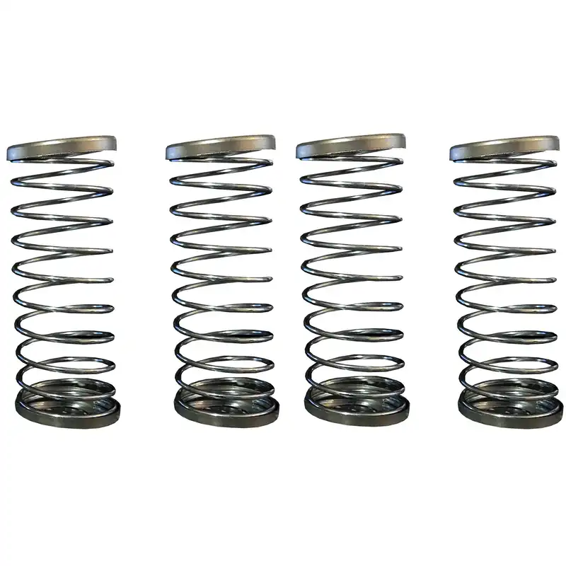 فنر تزیینی پشت سری خودرو مدل S-I-L-V-E-R بسته 4 عددی