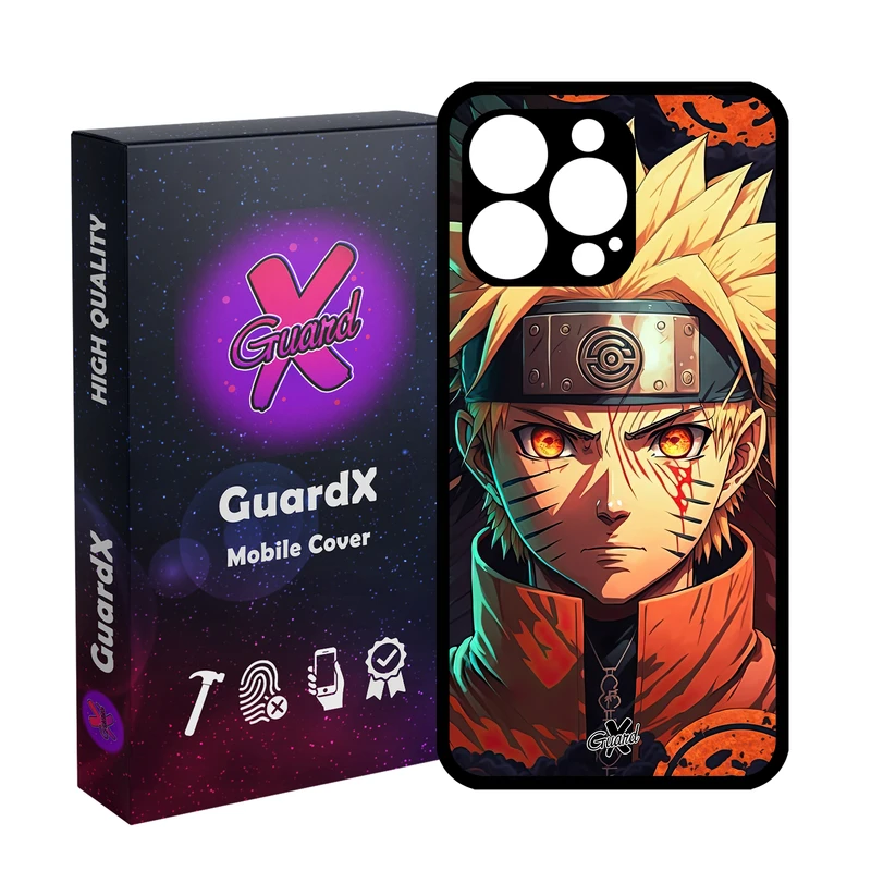 کاور گارد ایکس طرح ناروتو انیمه مدل Glass10623 مناسب برای گوشی موبایل اپل iPhone 13 Pro