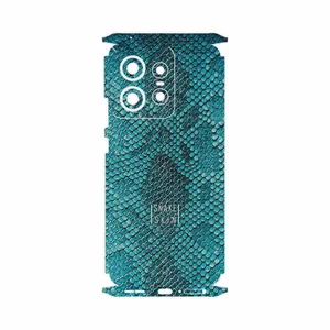 MAHOOT Blue Snake Skin-FullSkin Cover Sticker for Motorola Edge 50 Pro