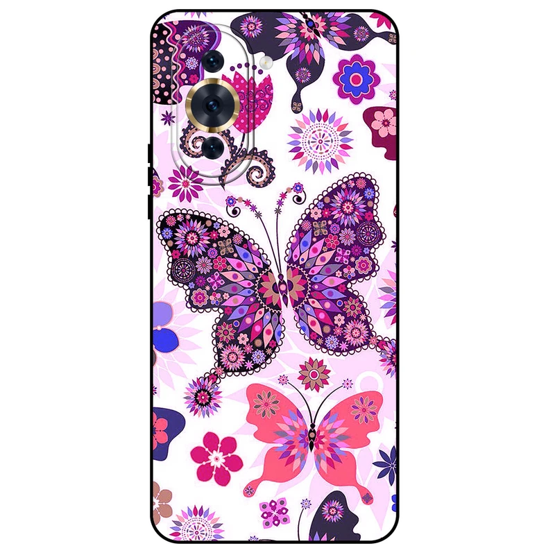 کاور مگافون طرح پروانه مدل 6356 مناسب برای گوشی موبایل هوآوی Nova 10 Pro