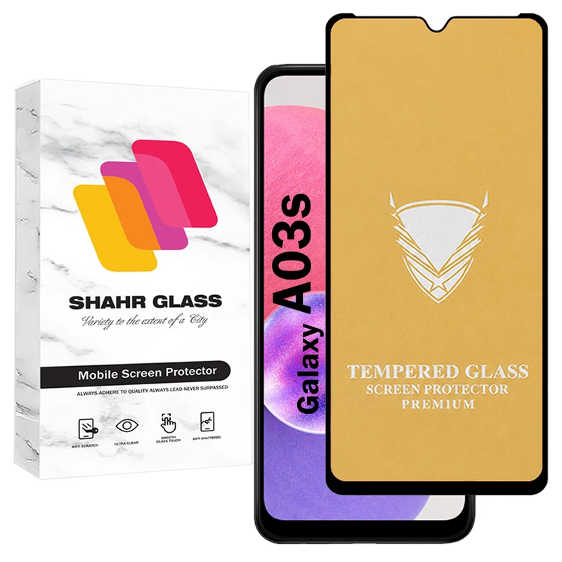 محافظ صفحه نمایش شهر گلس مدل FULOG مناسب برای گوشی موبایل سامسونگ Galaxy A03s