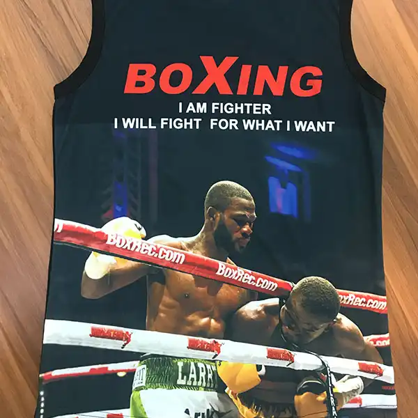 تاپ ورزشی مردانه مدل بوکسینگ 627