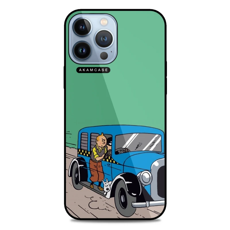 کاور آکام مدل AMC-WA13PROMAX-TINTIN-9 مناسب برای گوشی موبایل اپل iPhone 13 Pro Max