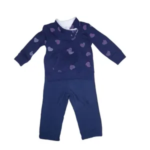 ست سویشرت و شلوار نوزادی دخترانه توپومینی مدل قلب