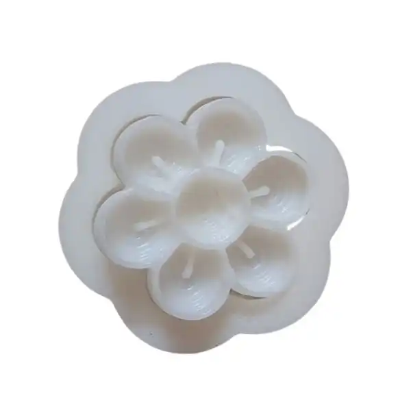 کاتر شیرینی پزی به گز مدل شیرینی نخودی نخودچی گل مجموعه 2 عددی