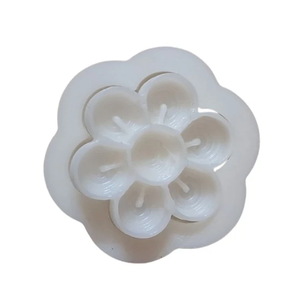 کاتر شیرینی پزی به گز مدل شیرینی نخودی نخودچی گل مجموعه 2 عددی