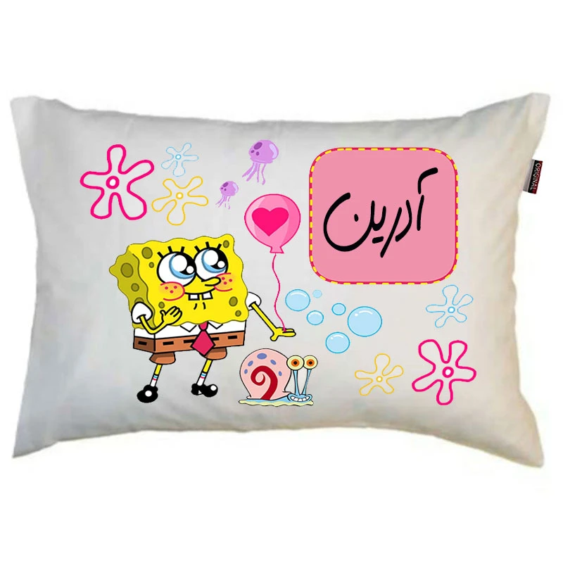 بالش کودک ناریکو مدل پسرانه طرح اسم آدرین کد 01005