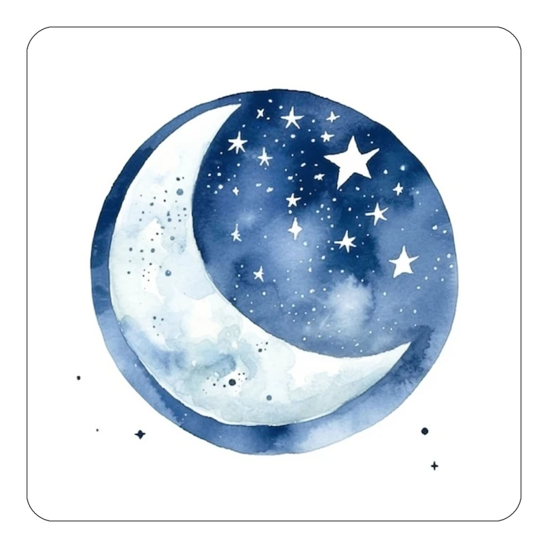 مگنت کاکتی طرح ماه و ستاره مدل mp55087