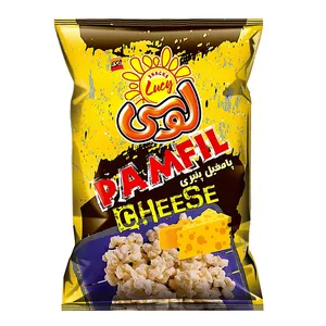 اسنک پامفیل پنیری لوسی - 70 گرم بسته 9 عددی