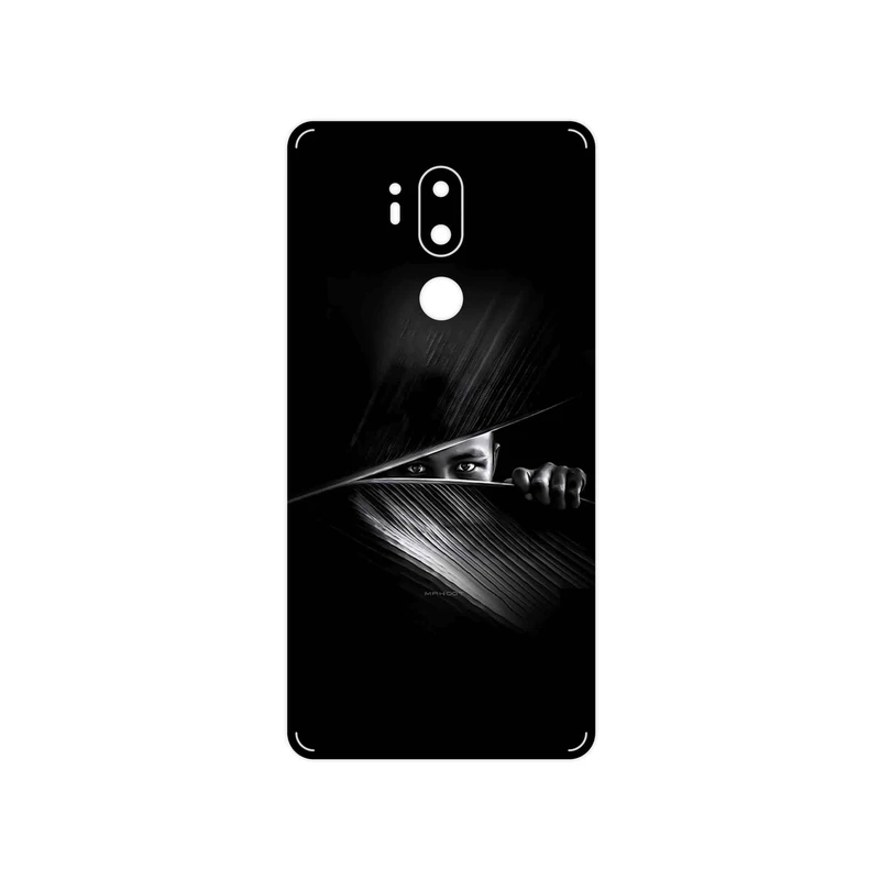 برچسب پوششی ماهوت مدل Black Portrait مناسب برای گوشی موبایل ال جی G7 PLUS THINQ