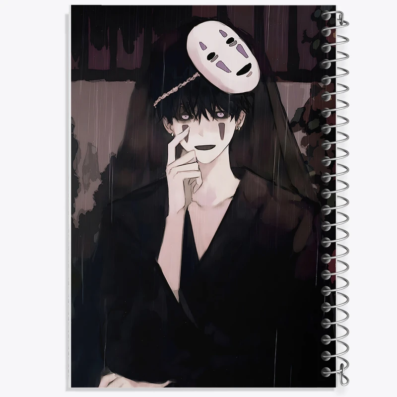 دفتر لیست خرید 50 برگ خندالو طرح نوفیس انیمه شهر اشباح کد N3438