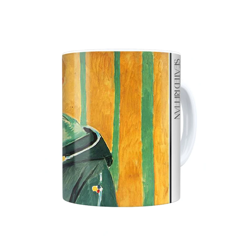 ماگ ترمه طراحان ایده مدل ریفیان نشسته از ماتیس کد art0651