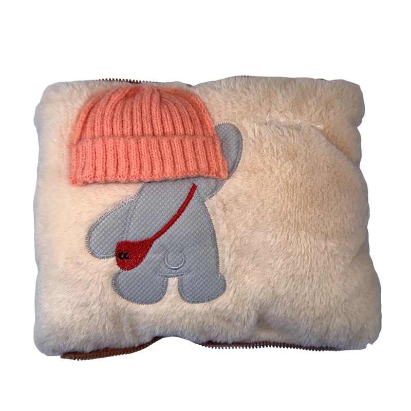 کیسه آب گرم برقی مدل کلاه دار با ظرفیت ۷۵۰ میلی لیتر