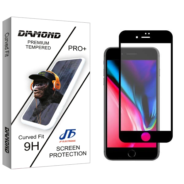 محافظ صفحه نمایش سرامیکی جی اف مدل Diamond مناسب برای گوشی موبایل اپل iPhone 7