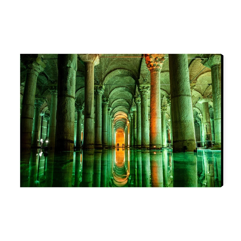 تابلو شاسی عرش طرح گردشگری ترکیه مدل آب انبار باسیلیکا کد As6010