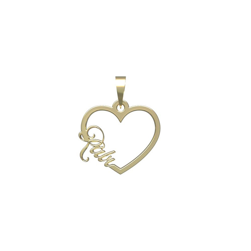 آویز گردنبند طلا 18 عیار زنانه مدوپد مدل اسم ربیع rabi کد PB1-10108