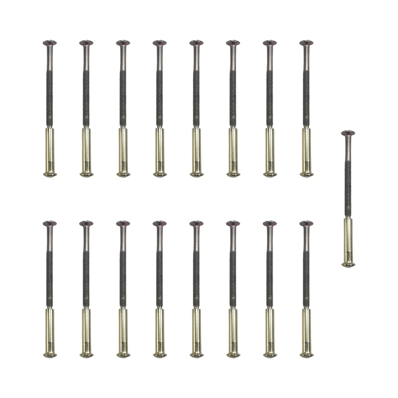 پیچ و مهره فیکس دستگیره مدل Gh-60 بسته 17 عددی