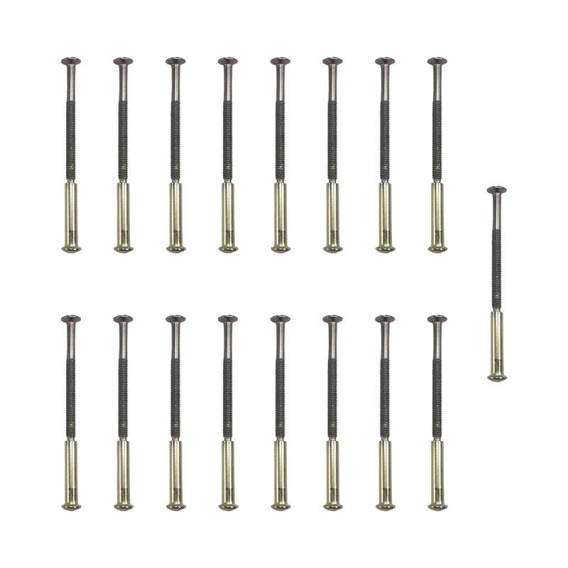 پیچ و مهره فیکس دستگیره مدل Gh-60 بسته 17 عددی