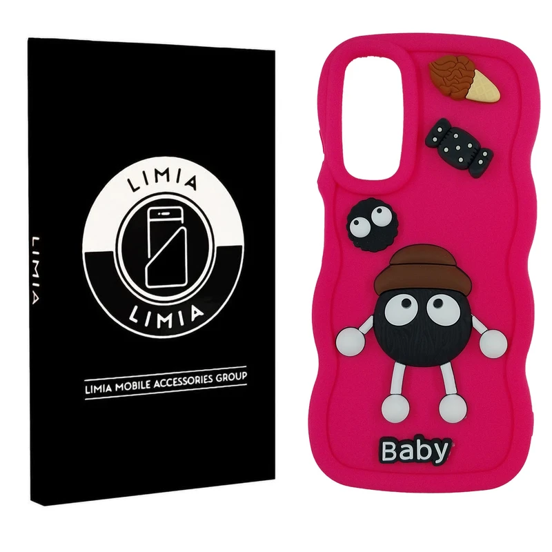 کاور لیمیا مدل عروسکی برجسته مناسب برای گوشی موبایل شیائومی Redmi Note 11 Pro/Note 12 Pro