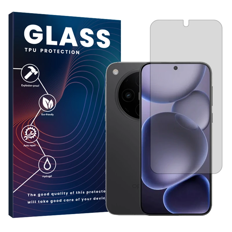 محافظ صفحه نمایش شفاف گلس مدل هیدروژلی مناسب برای گوشی موبایل اوپو Find X8s Plus