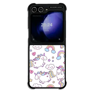 AKAM AMCWSGZFLIP5-UNICORN17 Cover For Samsung Galaxy Z Flip 5