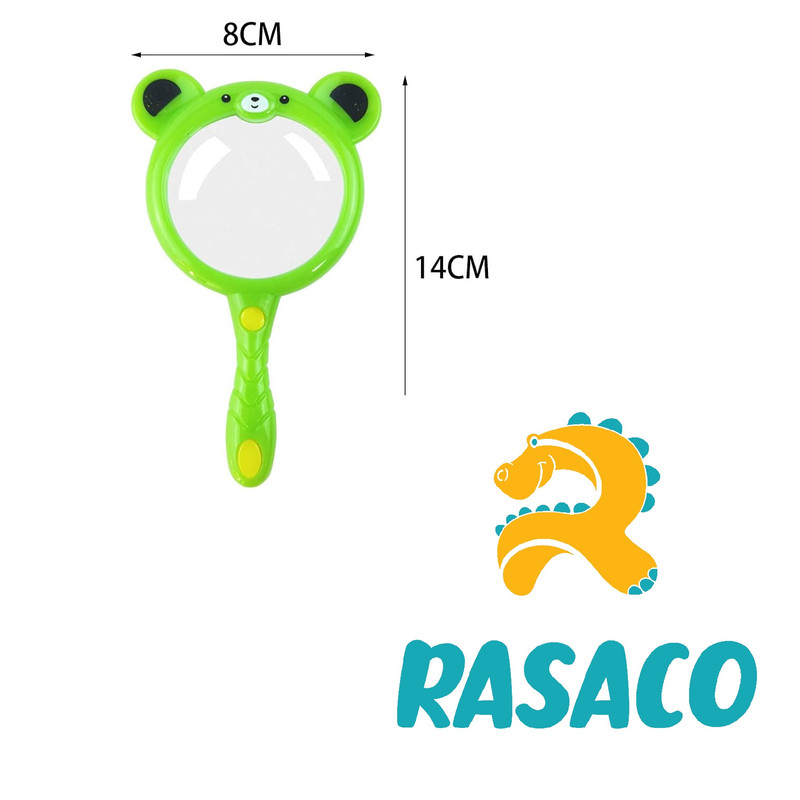 ذره بین رساکو مدل دانش آموزی طرح خرس کد Green