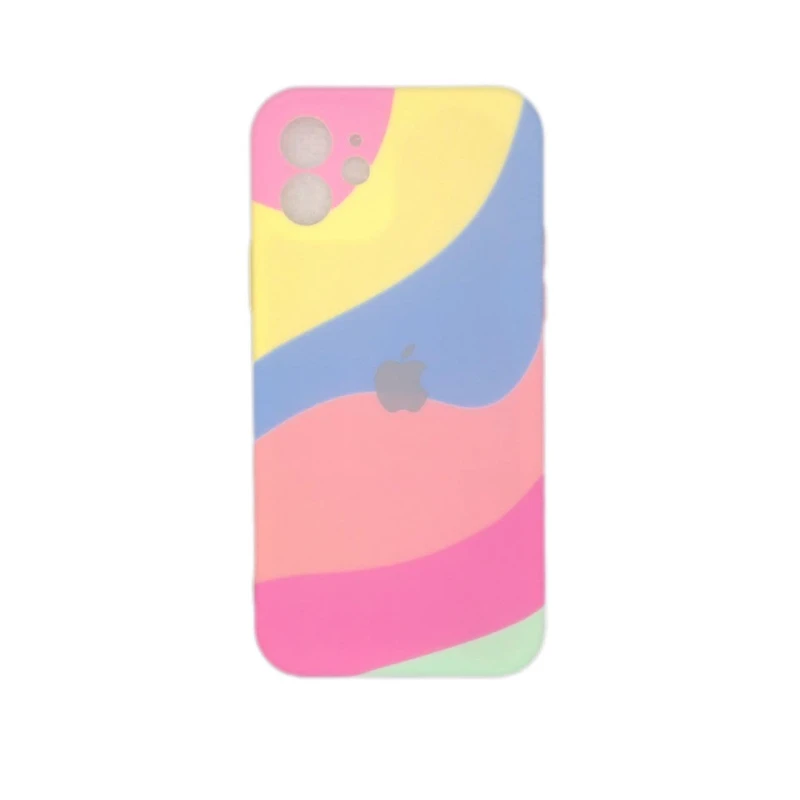 کاور مدل   02 طرح ابرنگی کد  1مناسب برای گوشی موبایل اپل  iphone 12