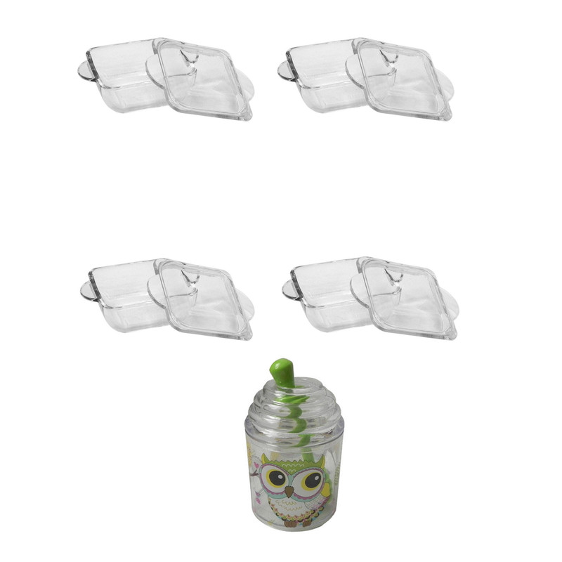 ظرف مربا و عسل کد 0074 مجموعه 5 عددی