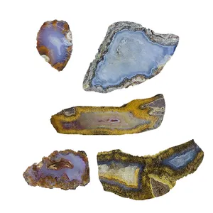 سنگ راف عقیق  مدل A 12 پمجموعه  5 عددی