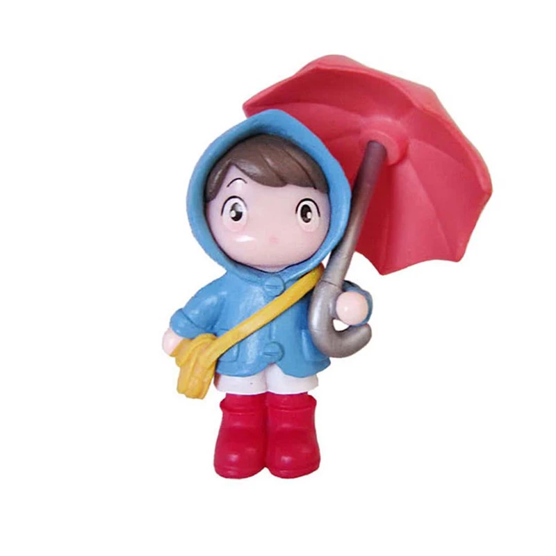 عروسک تزئینی داشبورد خودرو طرح دختر چتردار