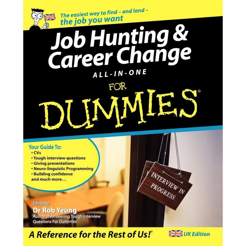 کتاب Job Hunting and Career Change All-In-One For Dummies اثر Rob Yeung انتشارات For Dummies
