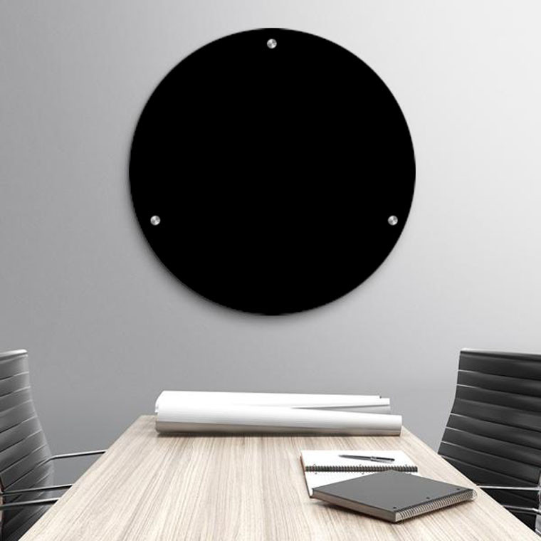 تخته وایت برد شیشه ‌ای مدل CG70 سایز 70 × 70 سانتی متر