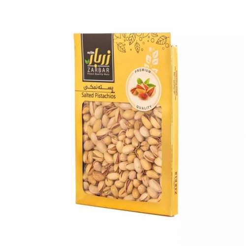 پسته زعفرانی زربار طلایی - 300 گرم