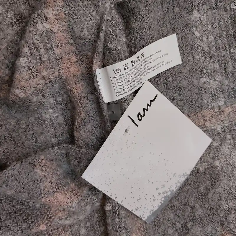 شال بافتنی زنانه آی ام مدل 4500