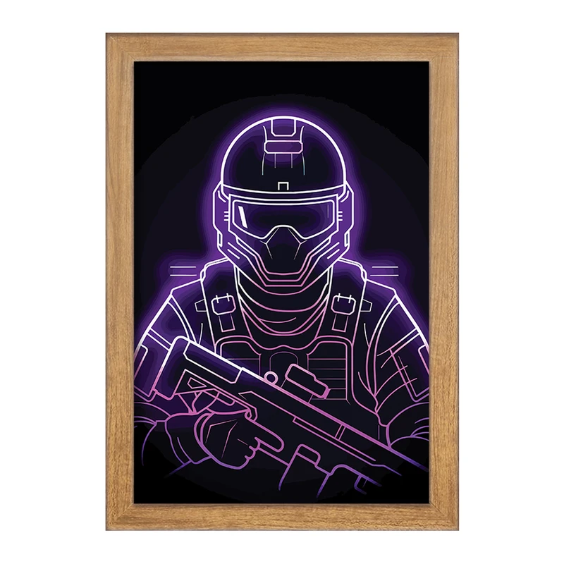 تابلو خندالو مدل کال آف دیوتی (call Of Duty) کد F2305