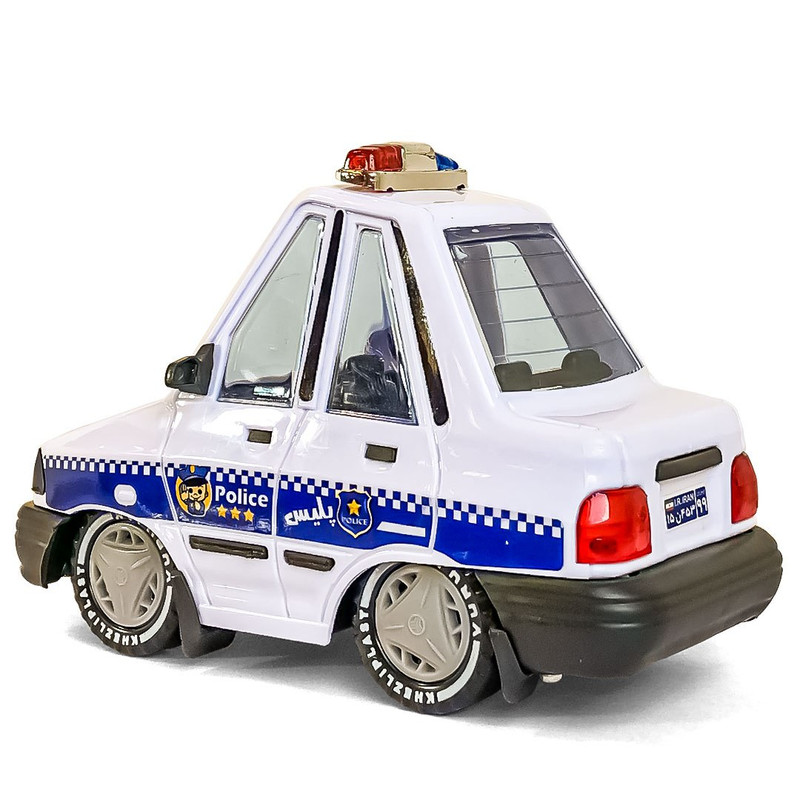 ماشین بازی مدل پراید پلیس وروجک