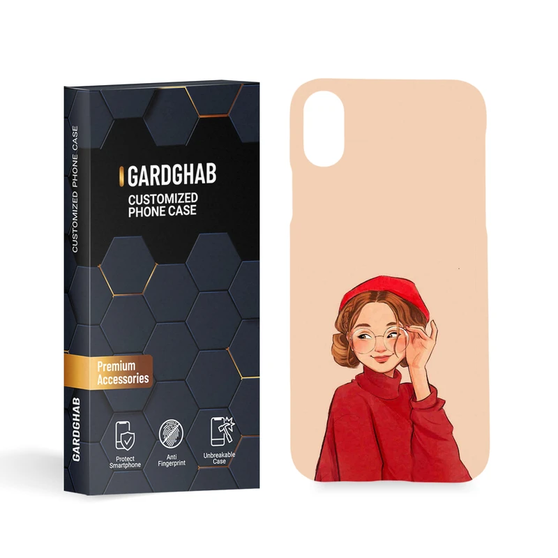 کاور گارد قاب مدل دخترانه مناسب برای گوشی موبایل اپل iPhone X / Xs