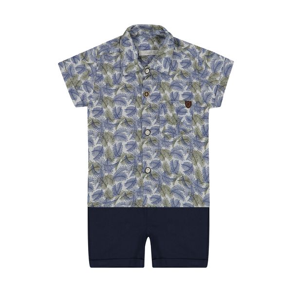 ست پیراهن و شلوارک نوزادی پسرانه فیورلا مدل رایمن کد 21050 ست پیراهن و شلوارک نوزادی پسرانه فیورلا مدل رایمن کد 21050