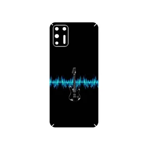 MAHOOT Electric Guitar Cover Sticker for Motorola Moto G9 Plus