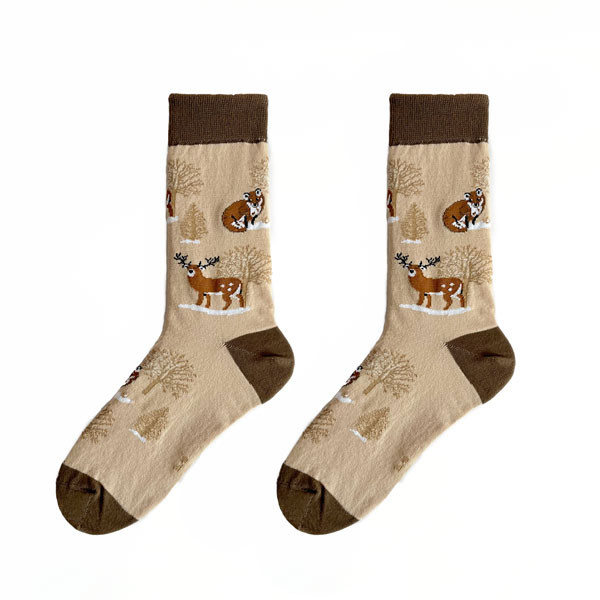 جوراب زنانه ال سون مدل جنگل کد PH887.1