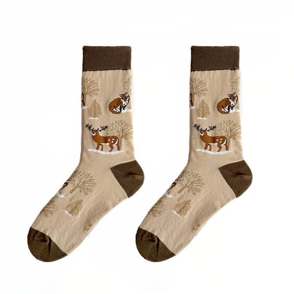 جوراب زنانه ال سون مدل جنگل کد PH887.1 - - 1