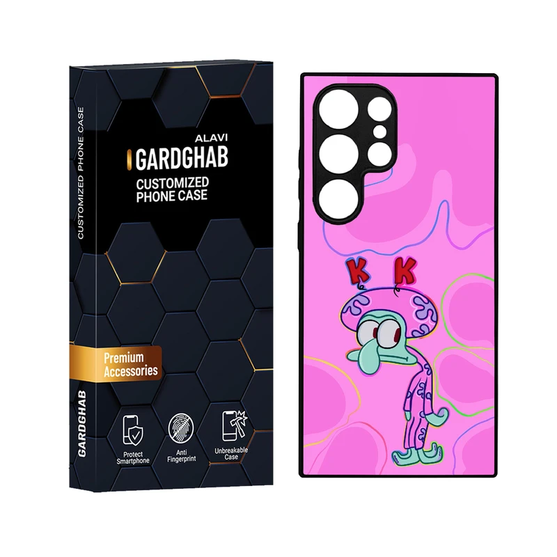 کاور گارد قاب علوی مدل دور ژله ای مناسب برای گوشی موبایل سامسونگ Galaxy S24 Ultra