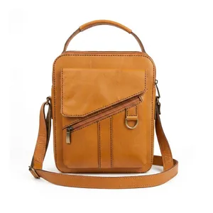 Handcrafted Leather Bag Makan made from Genuine Cowhide Leather