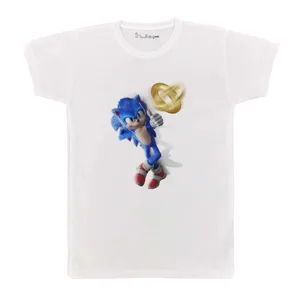 تی شرت بچگانه پرمانه طرح سونیک کد pmt.1549