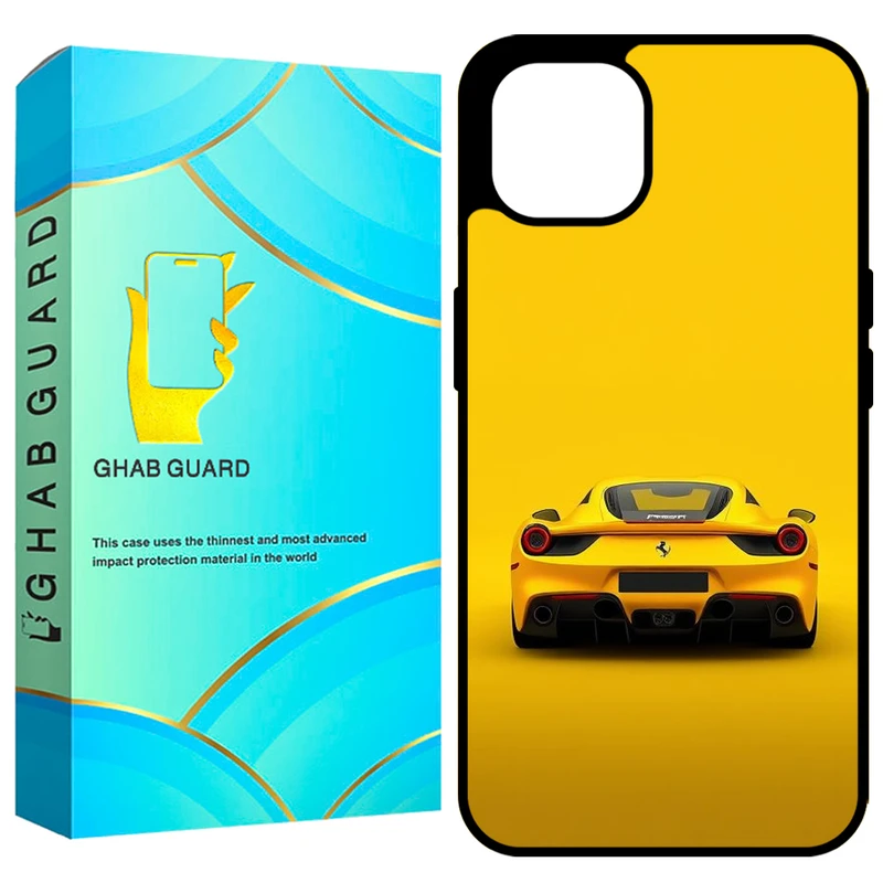 کاور قاب گارد طرح ماشین مدل GCHP14 مناسب برای گوشی موبایل اپل iPhone 14