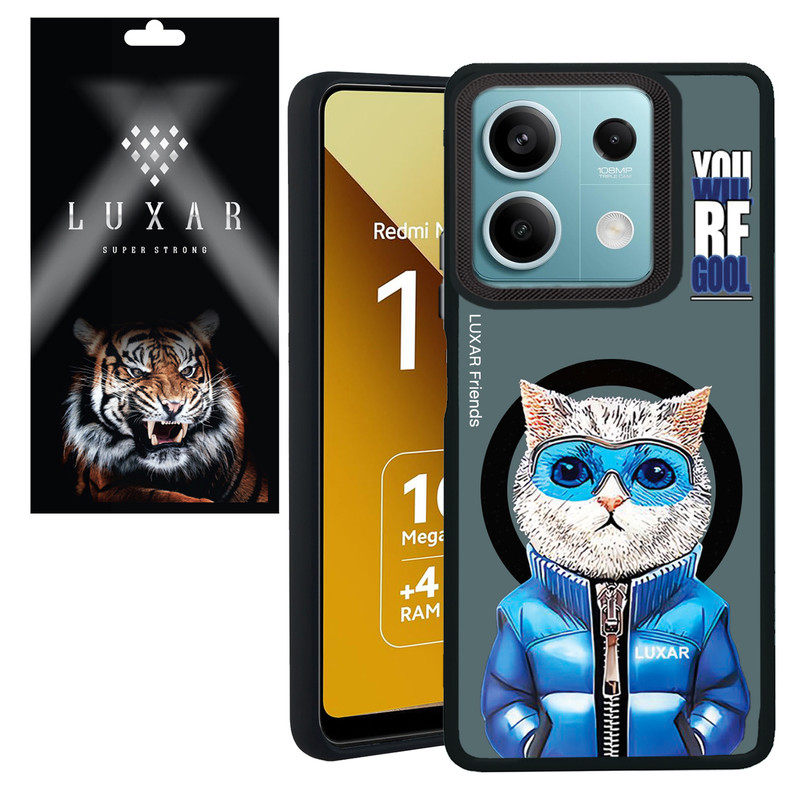 کاور لوکسار مدل Rich Cat مناسب برای گوشی موبایل شیائومی Redmi Note 13 4G