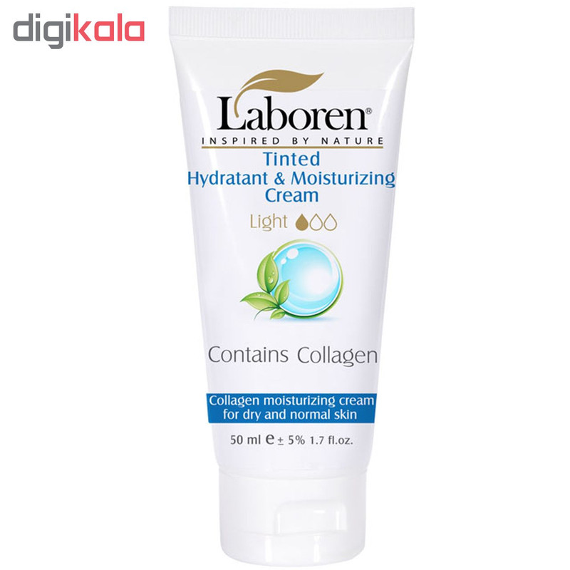کرم مرطوب کننده رنگی لابورن مدل Normal Light  حجم 50 میلی لیتر