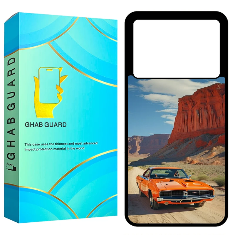 کاور قاب گارد طرح ماشین مدل GCHPK70P مناسب برای گوشی موبایل شیائومی Redmi K70 Pro 5G / Poco X6 Pro