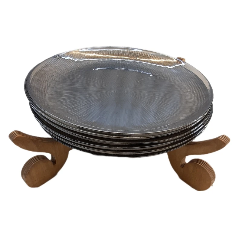 بشقاب مدل سولو شامپاینی مجموعه 6 عددی کد 22