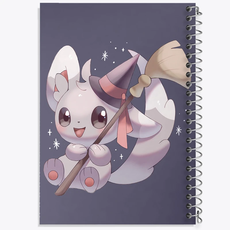 دفتر شطرنجی 50 برگ خندالو مدل بازی پوکمون (pokemon) کد 32740